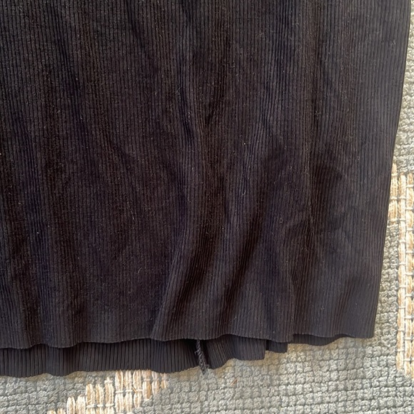 SKIMS Soft Lounge Ribbed Cut-Out One-Shoulder Dress - black - Picture 6 of 11